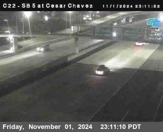 SB 5 at Cesar E Chaves Prkwy