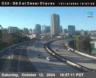 SB 5 at Cesar E Chaves Prkwy