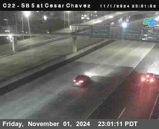 SB 5 at Cesar E Chaves Prkwy