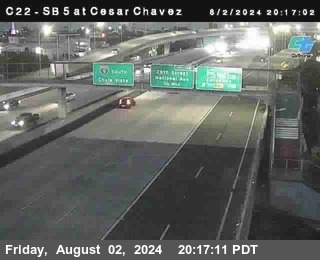 SB 5 at Cesar E Chaves Prkwy