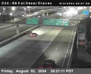 SB 5 at Cesar E Chaves Prkwy