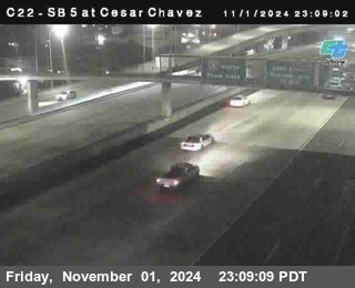 SB 5 at Cesar E Chaves Prkwy