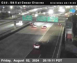 SB 5 at Cesar E Chaves Prkwy