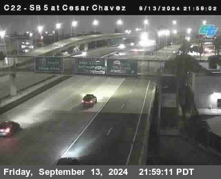 SB 5 at Cesar E Chaves Prkwy