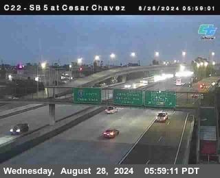 SB 5 at Cesar E Chaves Prkwy