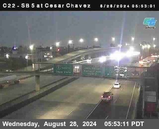 SB 5 at Cesar E Chaves Prkwy