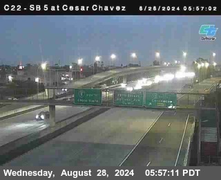 SB 5 at Cesar E Chaves Prkwy