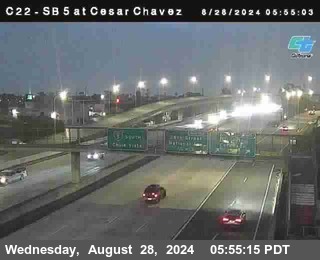 SB 5 at Cesar E Chaves Prkwy