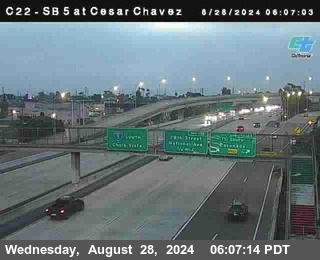 SB 5 at Cesar E Chaves Prkwy