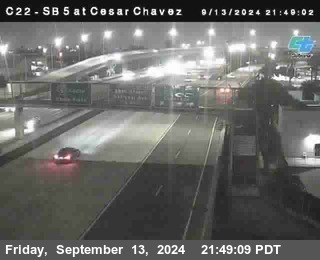 SB 5 at Cesar E Chaves Prkwy