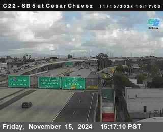 SB 5 at Cesar E Chaves Prkwy