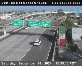 SB 5 at Cesar E Chaves Prkwy