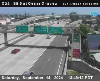 SB 5 at Cesar E Chaves Prkwy