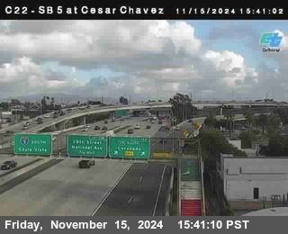 SB 5 at Cesar E Chaves Prkwy