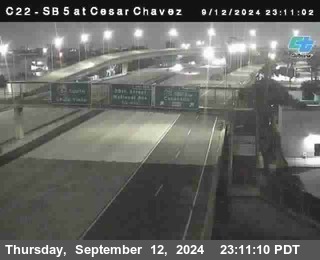 SB 5 at Cesar E Chaves Prkwy