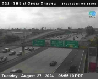 SB 5 at Cesar E Chaves Prkwy