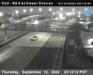 SB 5 at Cesar E Chaves Prkwy