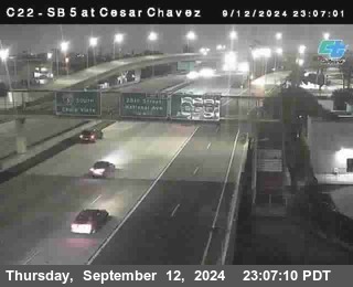 SB 5 at Cesar E Chaves Prkwy