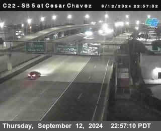 SB 5 at Cesar E Chaves Prkwy