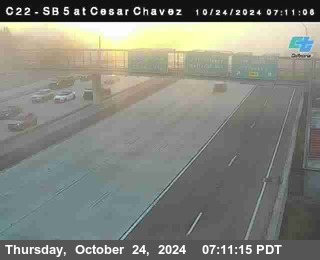 SB 5 at Cesar E Chaves Prkwy