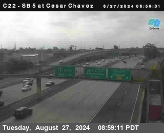 SB 5 at Cesar E Chaves Prkwy