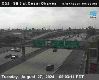 SB 5 at Cesar E Chaves Prkwy