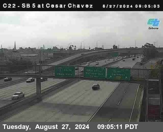 SB 5 at Cesar E Chaves Prkwy