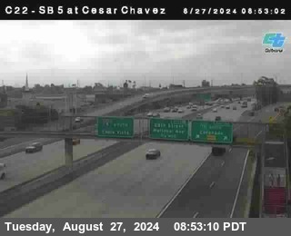 SB 5 at Cesar E Chaves Prkwy