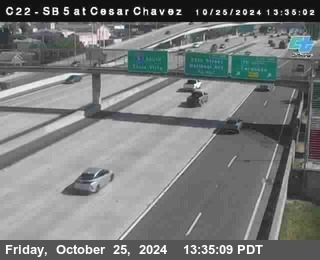 SB 5 at Cesar E Chaves Prkwy