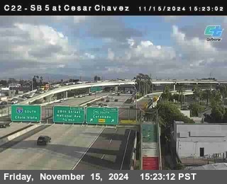 SB 5 at Cesar E Chaves Prkwy