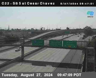 SB 5 at Cesar E Chaves Prkwy