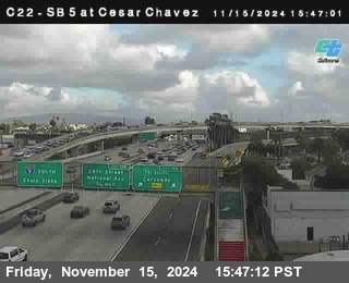 SB 5 at Cesar E Chaves Prkwy