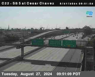 SB 5 at Cesar E Chaves Prkwy