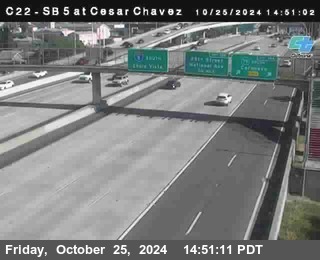 SB 5 at Cesar E Chaves Prkwy