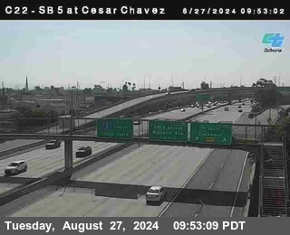 SB 5 at Cesar E Chaves Prkwy