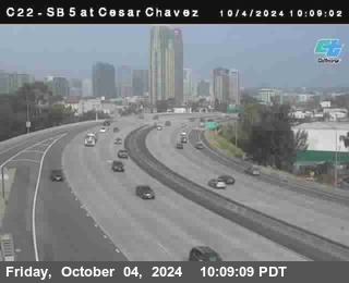 SB 5 at Cesar E Chaves Prkwy