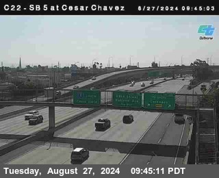 SB 5 at Cesar E Chaves Prkwy