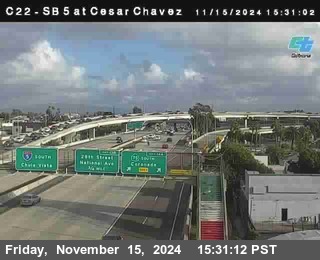 SB 5 at Cesar E Chaves Prkwy