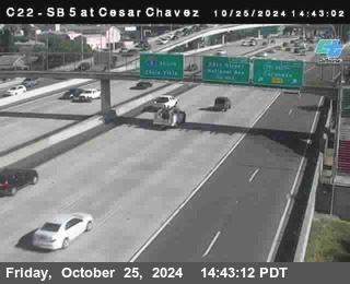 SB 5 at Cesar E Chaves Prkwy