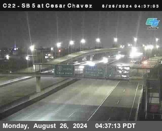 SB 5 at Cesar E Chaves Prkwy