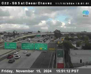 SB 5 at Cesar E Chaves Prkwy