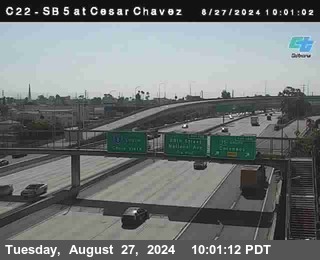 SB 5 at Cesar E Chaves Prkwy