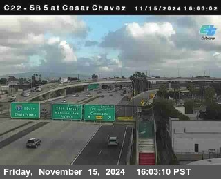 SB 5 at Cesar E Chaves Prkwy