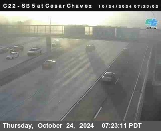 SB 5 at Cesar E Chaves Prkwy