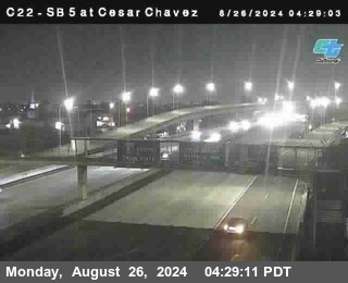 SB 5 at Cesar E Chaves Prkwy