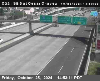 SB 5 at Cesar E Chaves Prkwy