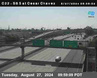 SB 5 at Cesar E Chaves Prkwy