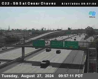 SB 5 at Cesar E Chaves Prkwy