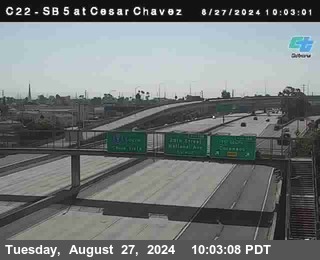 SB 5 at Cesar E Chaves Prkwy