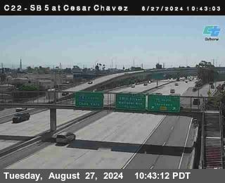 SB 5 at Cesar E Chaves Prkwy